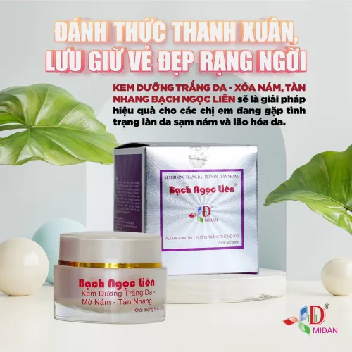 Kem Face Bạch Ngọc Liên Tím kem đặc trị nám tàn nhang và nám nặng