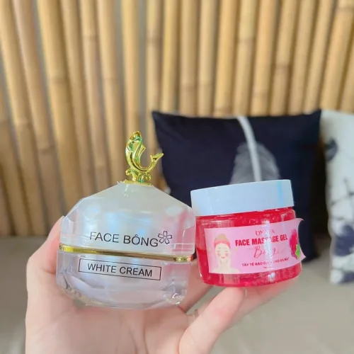 Kem Face Bông Onaya Dưỡng Trắng Da Ngừa Nám