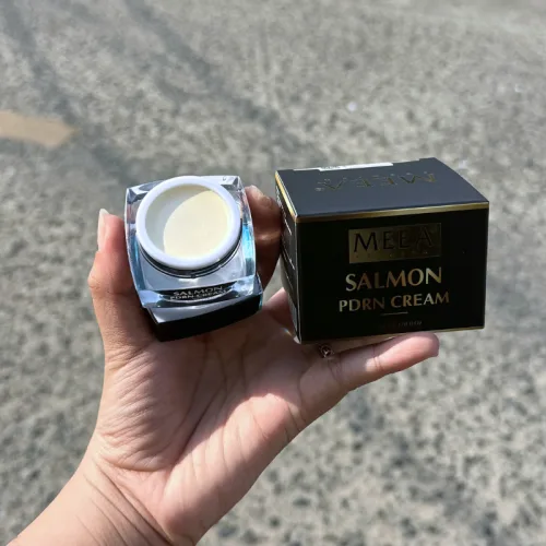 Kem Face Cá Hồi Salmon Pdnr Cream Meea Origin Mini - Face Meea Cá Hồi Phiên Bản Mới 10g