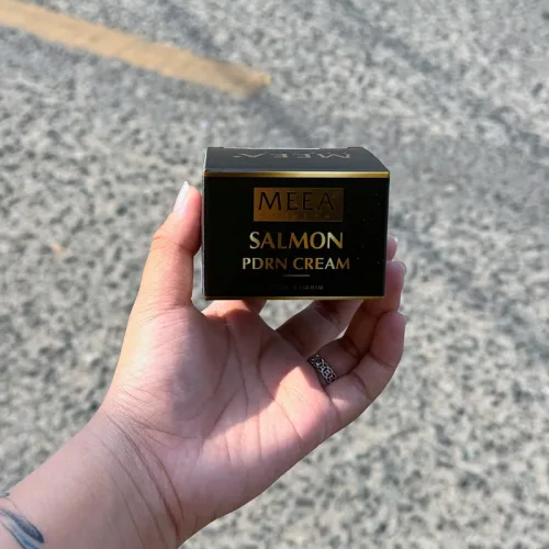 Kem Face Cá Hồi Salmon Pdnr Cream Meea Origin Mini - Face Meea Cá Hồi Phiên Bản Mới 10g