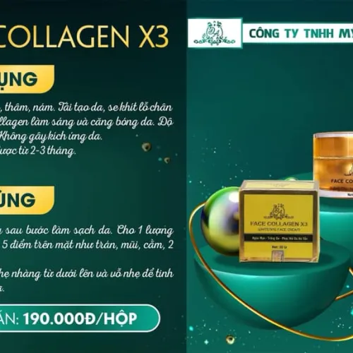 Kem face Collagen x3 là gì? Ai sản xuất? Có gì hot?
