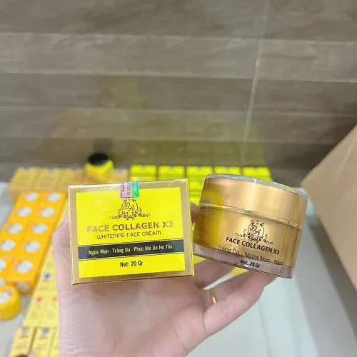 Kem Face Collagen X3 Mỹ Phẩm Đông Anh trị Thâm  Mụn  Nám  Tàn nhang  căng bóng