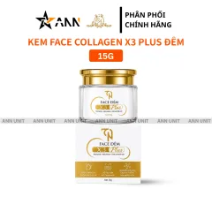 Kem Face Collagen X3 TN Ban Đêm Mỹ Phẩm Đông Anh 15g - Phiên Bản Mới