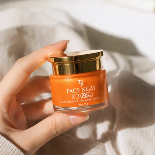 Kem Face Collagen X3 Plus TN Đông Trùng Hạ Thảo Mỹ Phẩm Đông Anh 15g Ban Ngày - Phiên Bản Mới