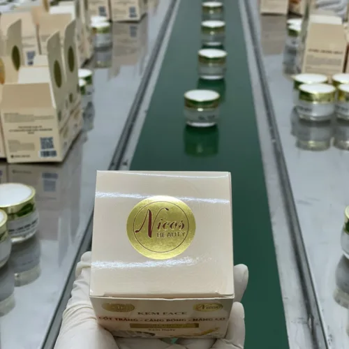 Kem Face Cốt Trắng Căng Bóng Nâng Cơ Nicos Beauty 15gr