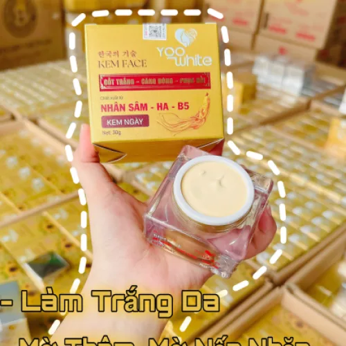 Kem Face Cốt Trắng Nhân Sâm Yoo White