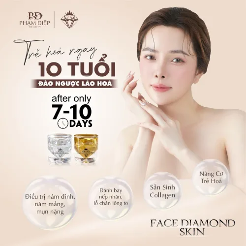 Kem Face Diamond Skin Vitamin B5 Phạm Điệp Beauty Day Cream