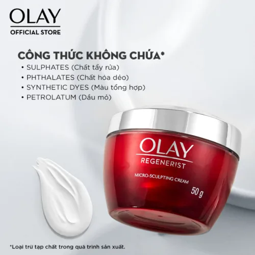 Kem Face Dưỡng Ẩm Olay Regenerist Ban Đêm 50g