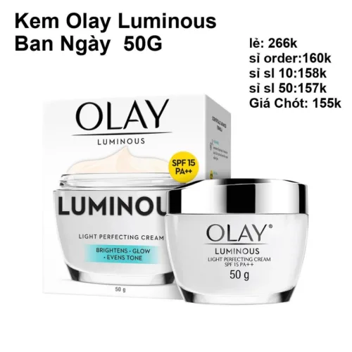 Kem Face Dưỡng Sáng Da Olay Luminous Spf 15++ Ban Ngày 50g