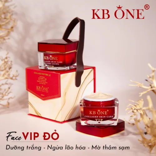 Kem Face Dưỡng Trắng Chống Lão Hóa Vip Đỏ Kb One