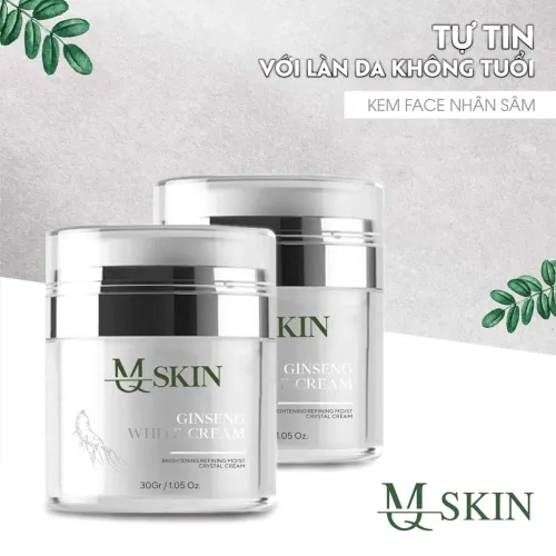 Kem face dưỡng trắng da nhân sâm MQ SKIN