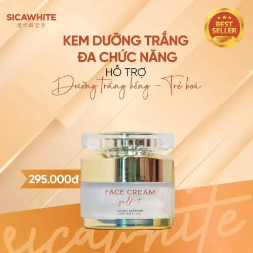 Kem Face Lụa Dưỡng Trắng Da Sica White