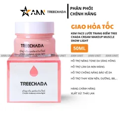 Kem Face Lười Trang Điểm Treechada CreamMakeup Muscle Snow Light 50ml