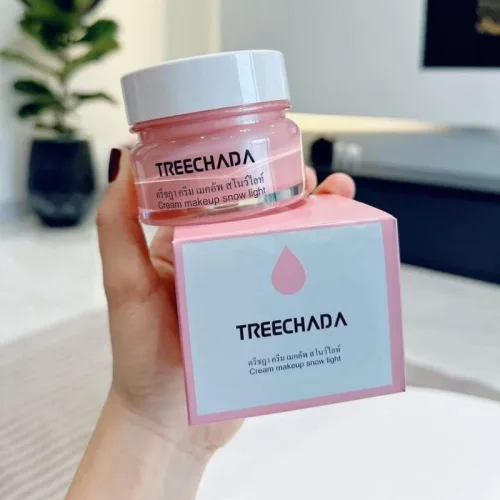 Kem Face Lười Trang Điểm Treechada CreamMakeup Muscle Snow Light 50ml