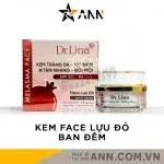 Kem Face Lựu Đỏ Dr.Lina Melasma Face Giảm Nám Ban Đêm 25g
