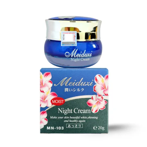 Kem Face Meiduzi Xanh Ban Đêm Tem Vuông 20gr - Phiên Bản Mới