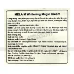 Kem Face Mela M Whitening Magic Cream Hỗ Trợ Da Nám 50g