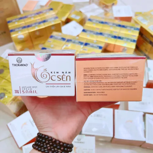 Kem Face Nám Ốc Sên Thorakao 30g