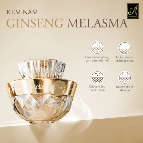 Kem Face Nám Nhân Sâm Ginseng Melasma A Cosmetics 2024 Mỹ Phẩm Phương Anh