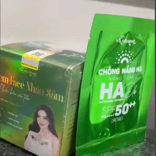 Kem Face Nhân Sâm Xanh N Collagen Phiên Bản Cải Tiến