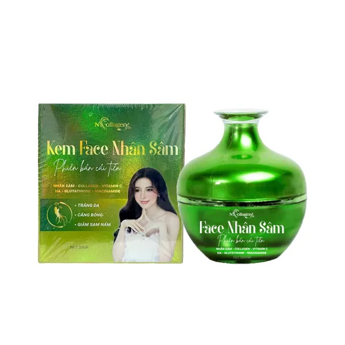 Kem Face Nhân Sâm Xanh N Collagen Phiên Bản Cải Tiến
