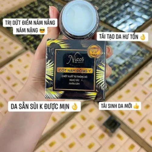 Kem Face Nicos Cốt Nám Đông Y