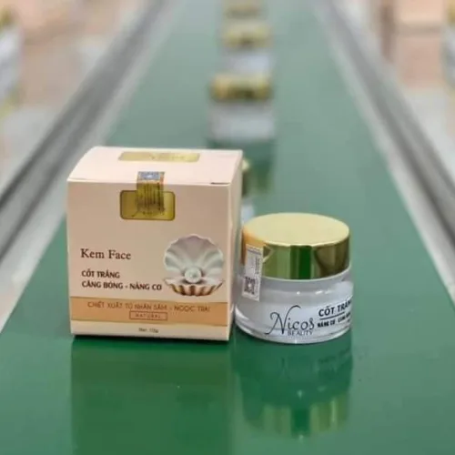 Kem Face Nicos Cốt Trắng Căng Bóng Nâng Cơ với chiết xuất từ nhân sâm