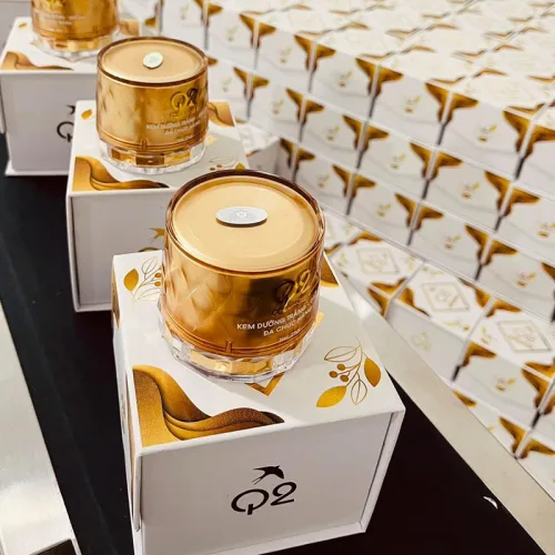 Kem Face Q2 Collagen VIP Vàng 25g Phiên Bản Mới 2025 - Mỹ Phẩm Nguyễn Liên