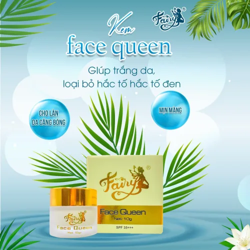 Kem Face Queen Dưỡng Trắng Da Mặt Cao Cấp Fairy Cosmetics Phiên Bản Mini 10gr