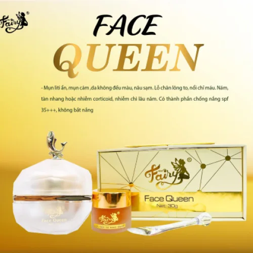 Kem Face Queen Fairy Cosmetics Super Vip Whitening Tặng Gel Tẩy Tế Bào Chết