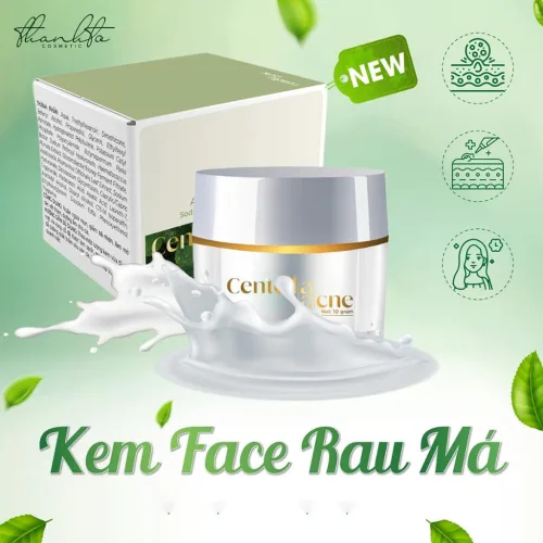 Kem Face Rau Má Thanh Tô Giảm Mụn Jiuhe Centella Acne