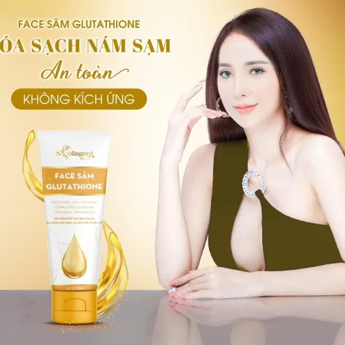 Kem Face Sâm Glutathione N Collagen xoá sạch nám an toàn không kích ứng