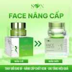 Kem Face Son Cosmetic Màu Xanh Dưỡng Trắng Da Giảm Mụn Thâm