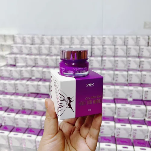 Kem Face Son Cosmetic Tím 10g Giúp Hỗ Trợ Giảm Thâm Nám Tàn Nhang - Phiên Bản Cũ