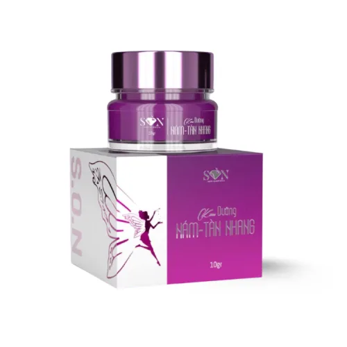 Kem Face Son Cosmetic Tím 10g Giúp Hỗ Trợ Giảm Thâm Nám Tàn Nhang - Phiên Bản Cũ