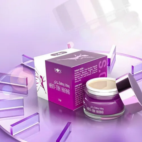 Kem Face Son Cosmetic Tím 10g Giúp Hỗ Trợ Giảm Thâm Nám Tàn Nhang - Phiên Bản Cũ