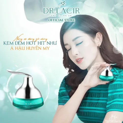 Kem Face Trắng Da Dr Lacir Ban Đêm La'cir Whitening 35g