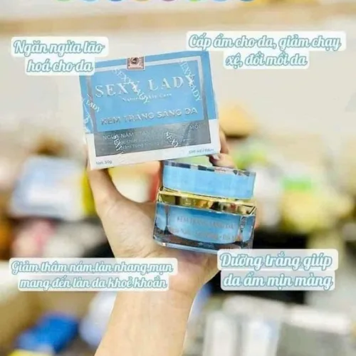 Kem Face Trắng Sáng Da Sexy Lady Hà Kiều Anh Shop Phiên Bản Mới