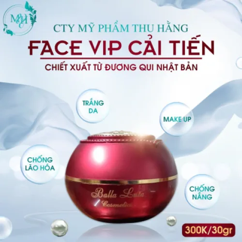 Kem Face VIP Đỏ Giảm Thâm Nám Căng Bóng Da Balla Luta