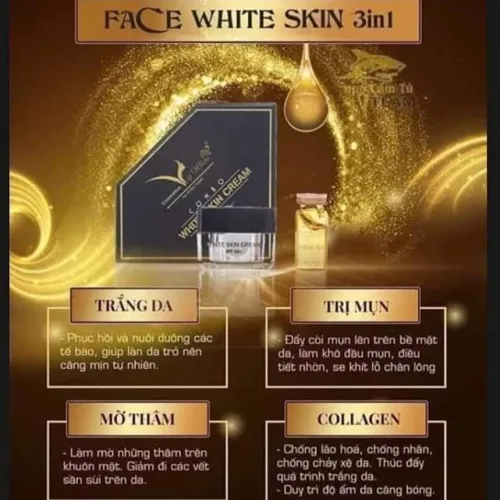 Kem Face Vip White Mang Làn Da Trắng Sáng Về Cho Bạn
