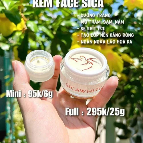Kem gì mà dưỡng da thích ghê chỉ có thể là Combo SiCa White