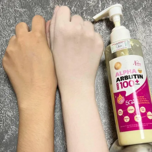 Kem Kích Trắng 100 Alpha Arbutin Thanh Nhi Nikos Beauty