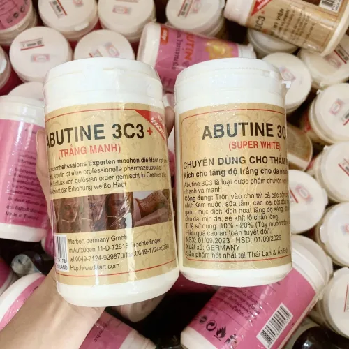 Kem Kίсh Trắng Abutine 3C3 Super White 500g