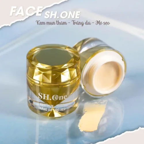 Kem Mụn Thâm Dưỡng Trắng Da SH One Chiết Xuất Rau Diếp Cá chính hãng