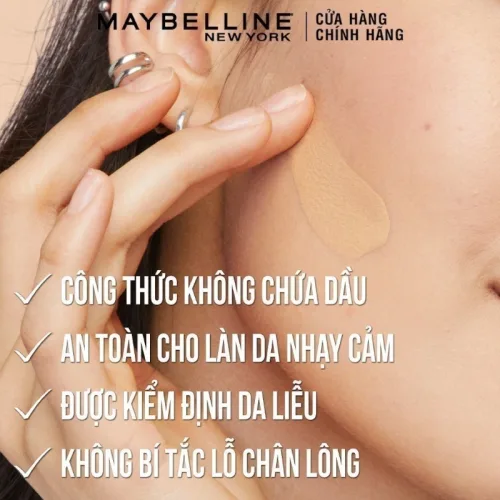 Kem Nền Maybelline New York Fit Me Matte + Poreless 16H SPF22 PA++ 30ml