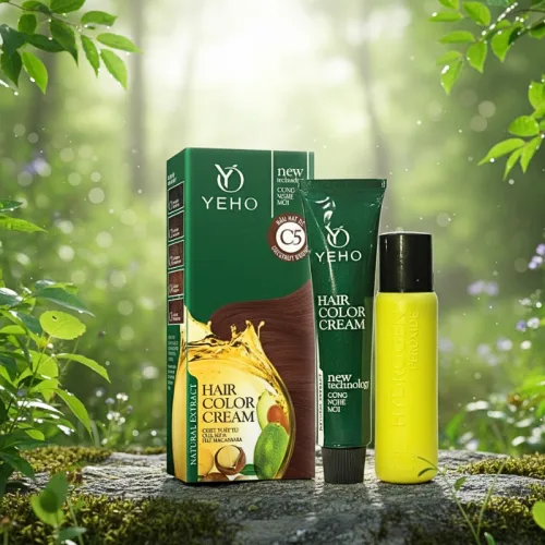 Kem Nhuộm Phủ Bạc Yeho C1 C2 C3 C4 C5 - Kem Nhuộm Yeho Có Nhiều Màu