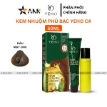 Kem Nhuộm Phủ Bạc Yeho C4 Màu Nâu Mật Ong - Kem Nhuộm Yeho