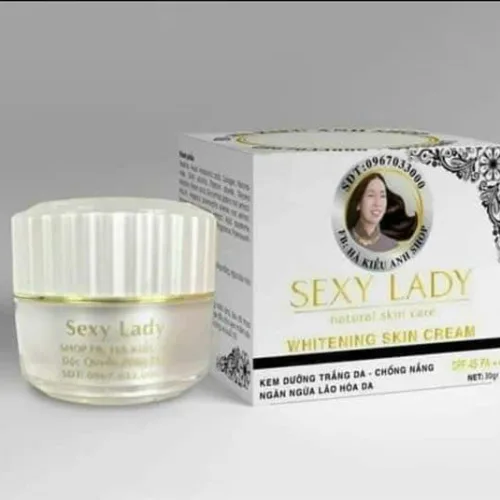 Kem Sexy Lady Dưỡng Trắng Da Giảm Thâm Nám