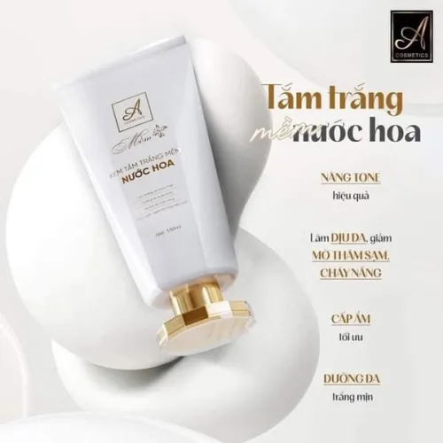 Kem Tắm Trắng Mềm Nước Hoa A Cosmetics Mỹ Phẩm Phương Anh