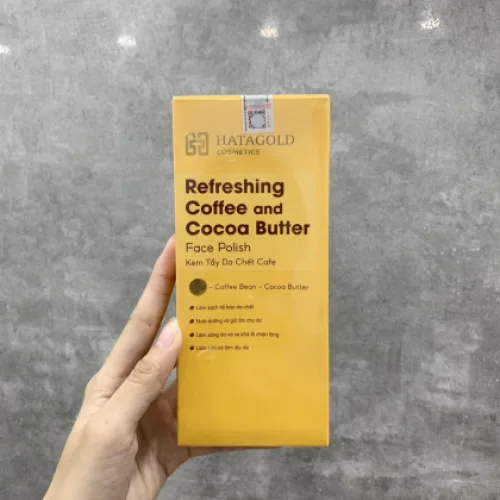 Kem Tẩy Da Chết Cafe Bơ Cacao Hatagold Cosmetics